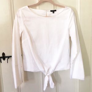 DYNAMITE white blouse